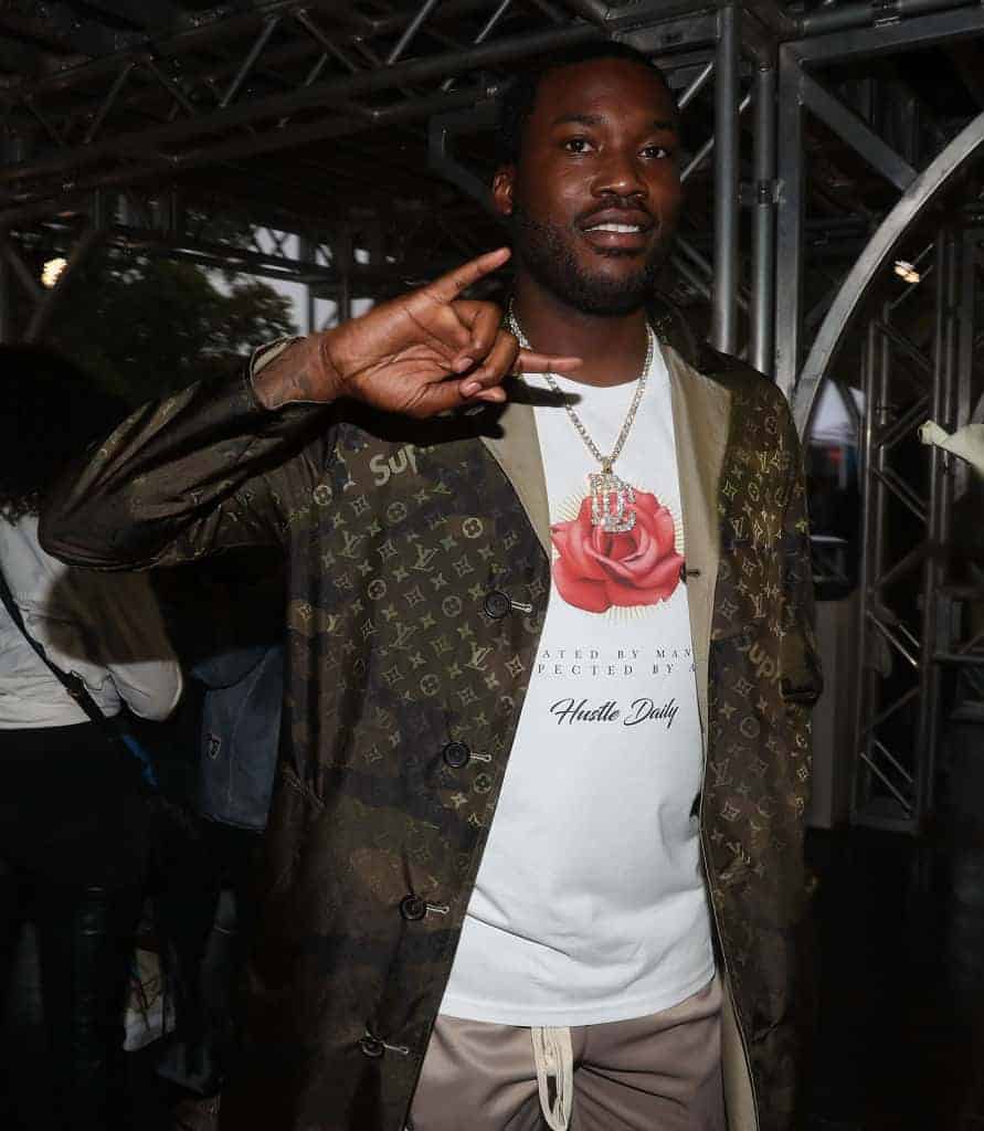 Meek Mill attends 2017 Made In America - Day 1 at Benjamin Franklin Parkway