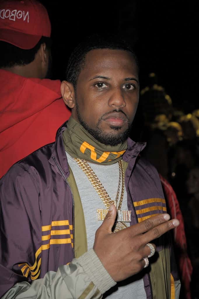Fabolous attends Kith Sport fashion show during New York Fashion Week at the Classic Car Club on September 7