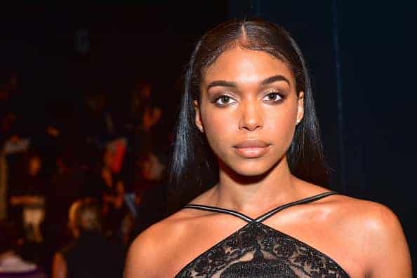 Lori Harvey on red carpet