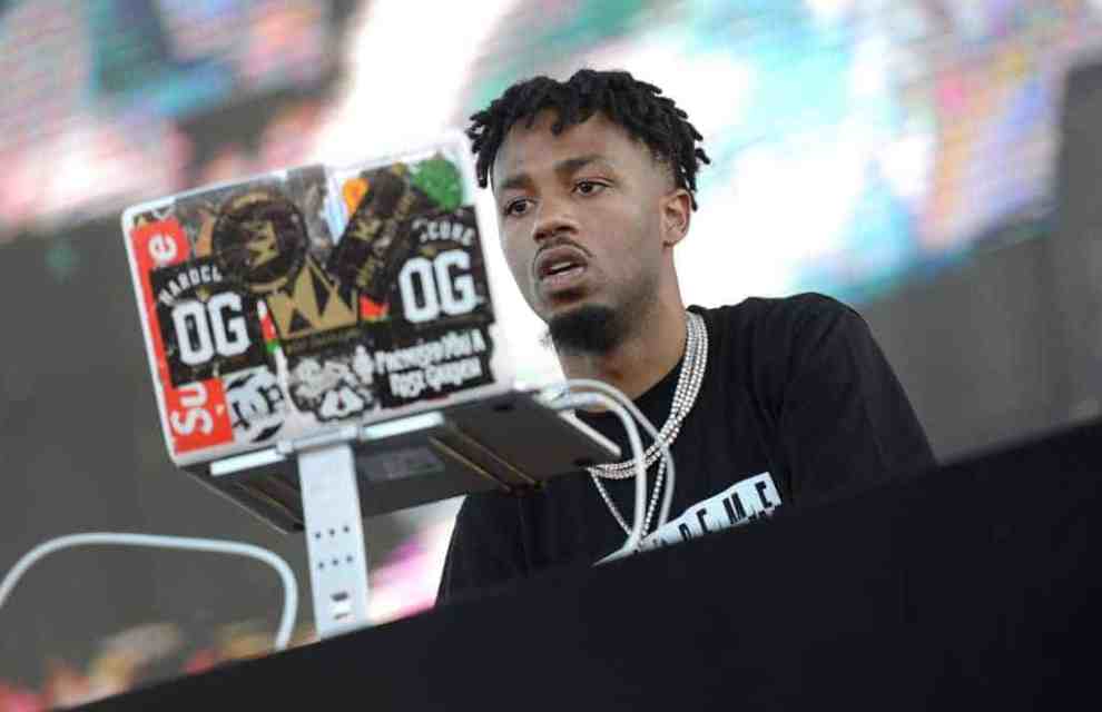 Producer Metro Boomin performs onstage during the Day N Night Festival at Angel Stadium of Anaheim on September 10