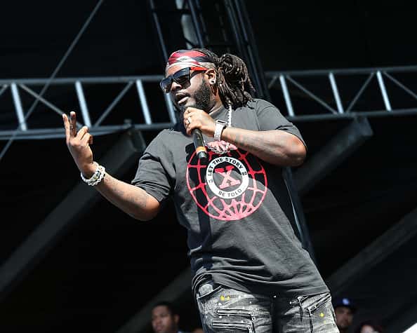 T-Pain on stage