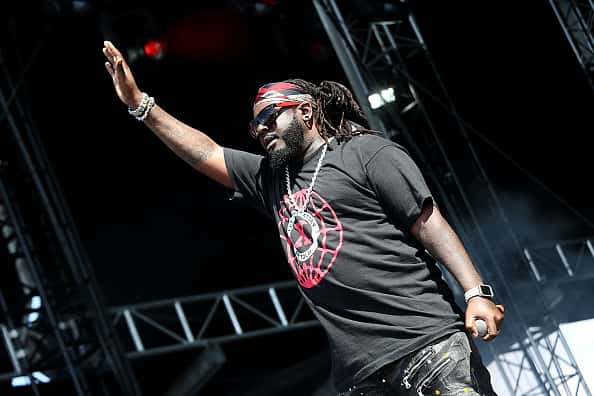 T-Pain on stage.