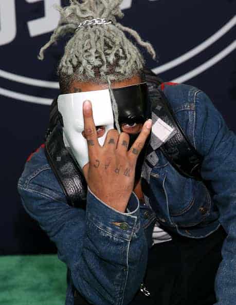 XXXTentacion at the BET Awards 2017.