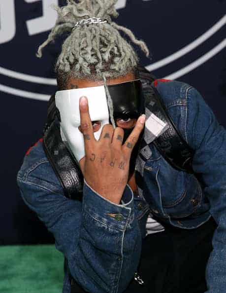 Rapper XXXTentacion attends the BET Hip Hop Awards 2017 at The Fillmore Miami Beach at the Jackie Gleason Theater on October 6
