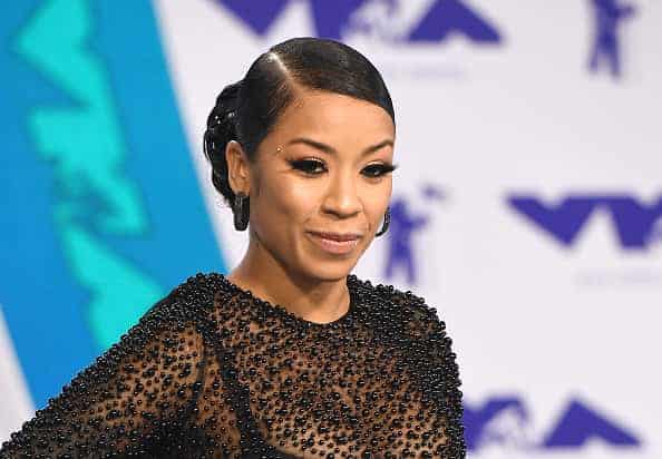 Keyshia Cole attends the 2017 MTV Video Music Awards at The Forum on August 27