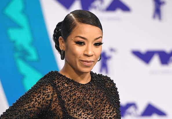 Keyshia Cole attends the 2017 MTV Video Music Awards