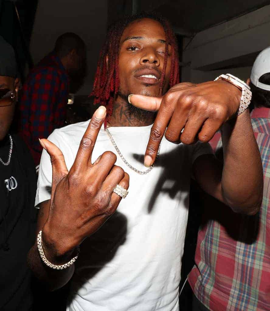 Fetty Wap posing for the camera