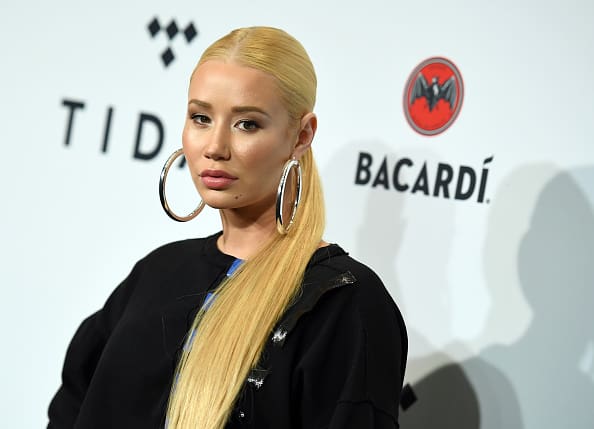 Rapper Iggy Azalea attends the Stream TIDAL X: Brooklyn Benefit Concert at Barclays Center of Brooklyn on October 17