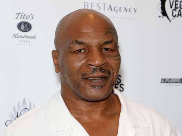 Former boxer Mike Tyson in Vegas