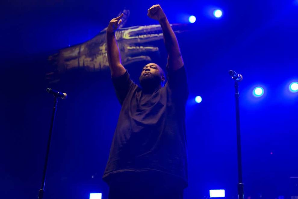 killer mike  of Run the Jewels performs at O2 Academy Brixton on November 11
