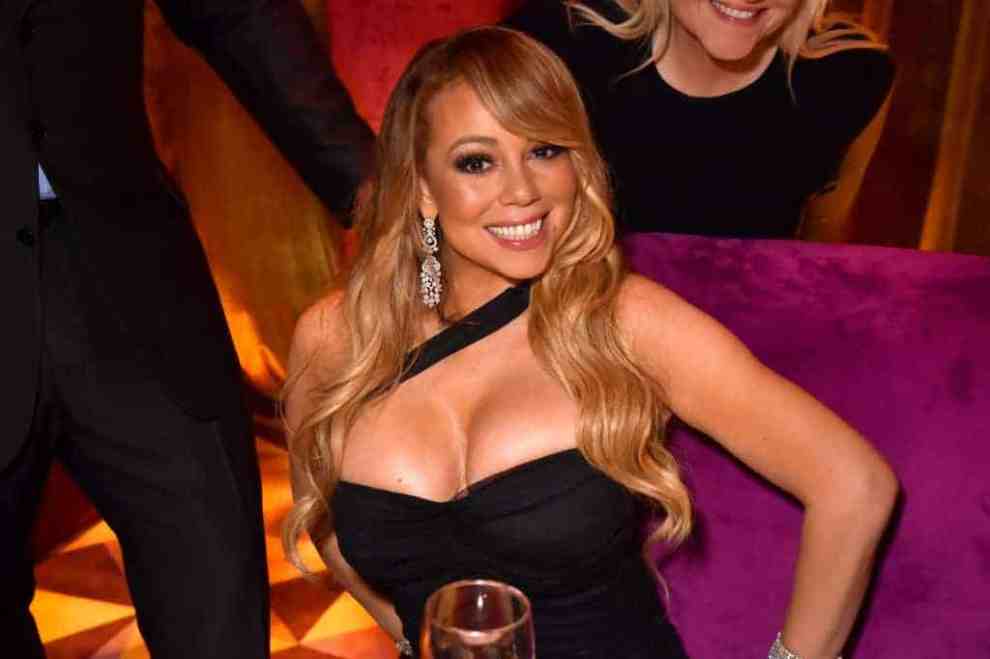 Mariah Carey attends HBO's Official 2018 Golden Globe Awards After Party