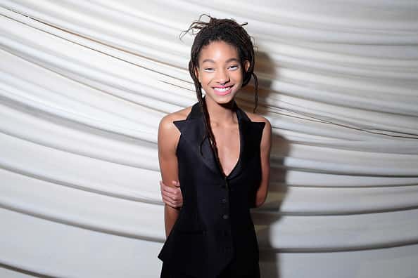 Willow Smith attends the Christian Dior Haute CoutureSpring Summer 2018 show.