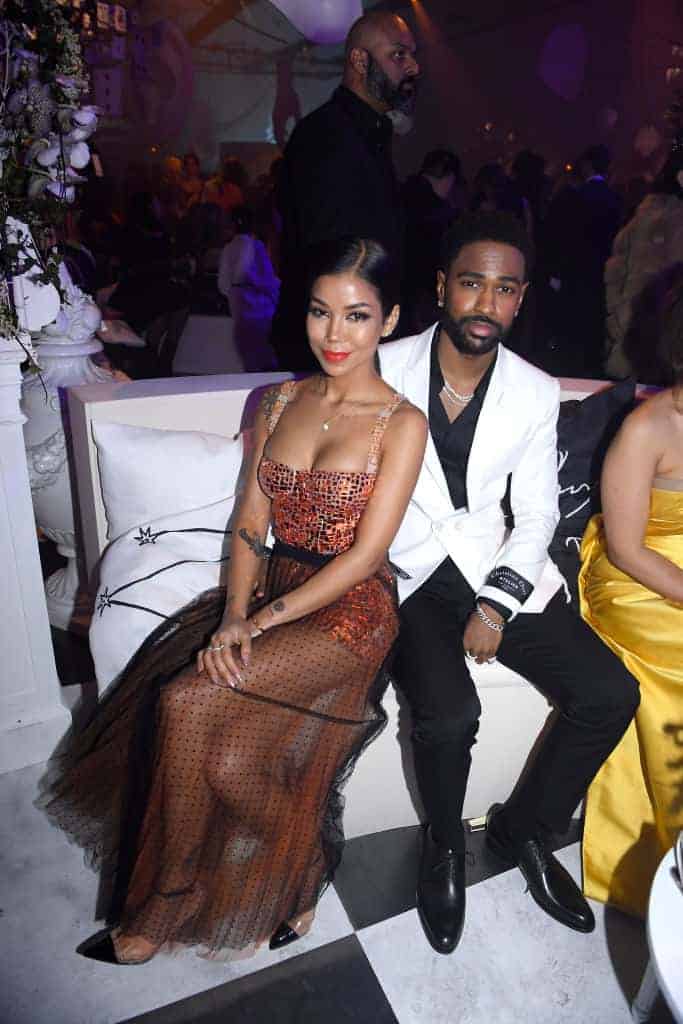 Big Sean Jhene Aiko attend Le Bal Surrealiste Dior during Haute Couture Spring Summer 2018 show as part of Paris Fashion Week o