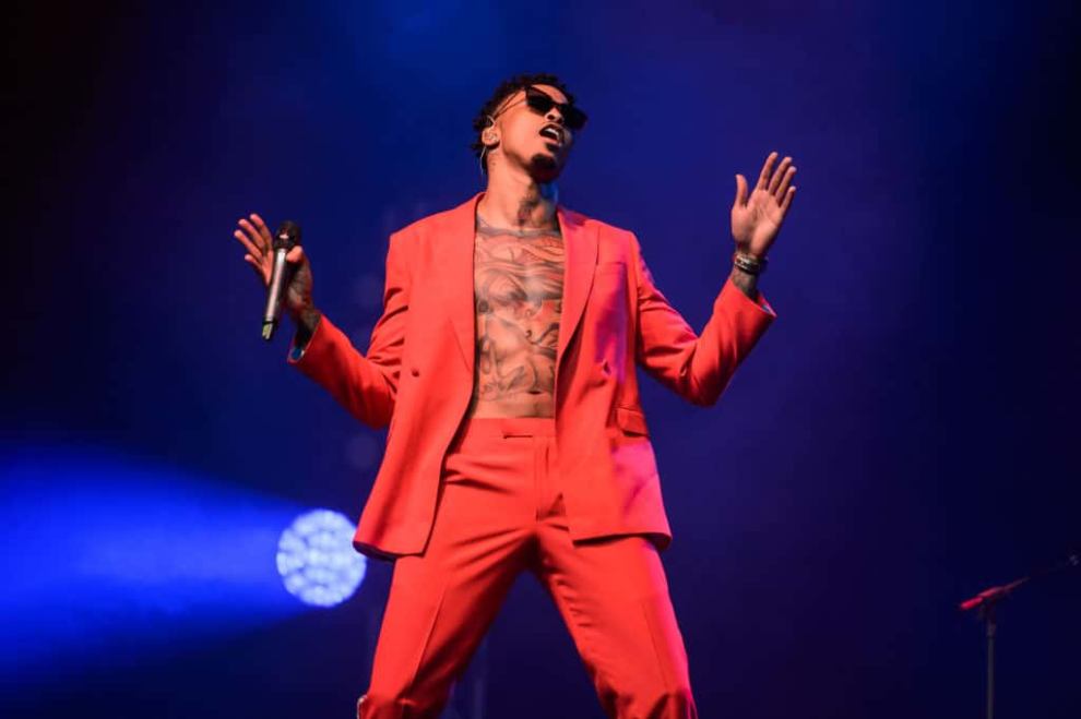 JANUARY 23: August Alsina performs live on stage at Indigo at The O2 Arena on January 23