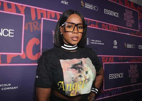 Remy Ma on red carpet.