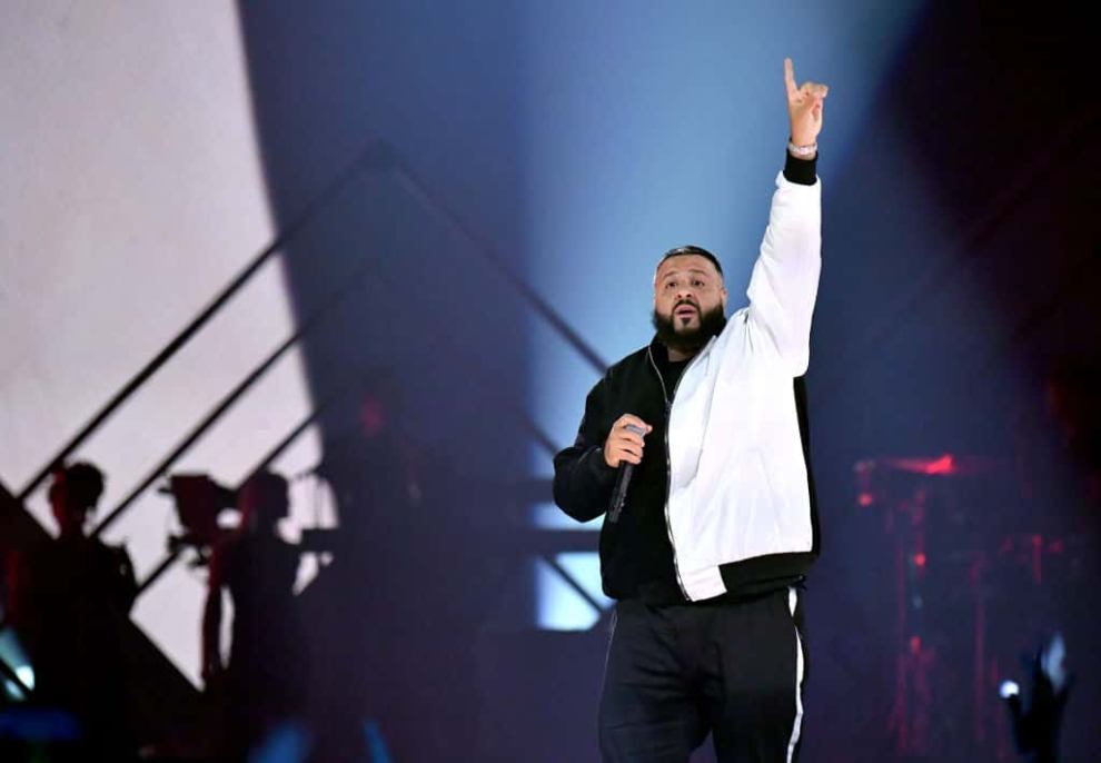 DJ Khaled performing