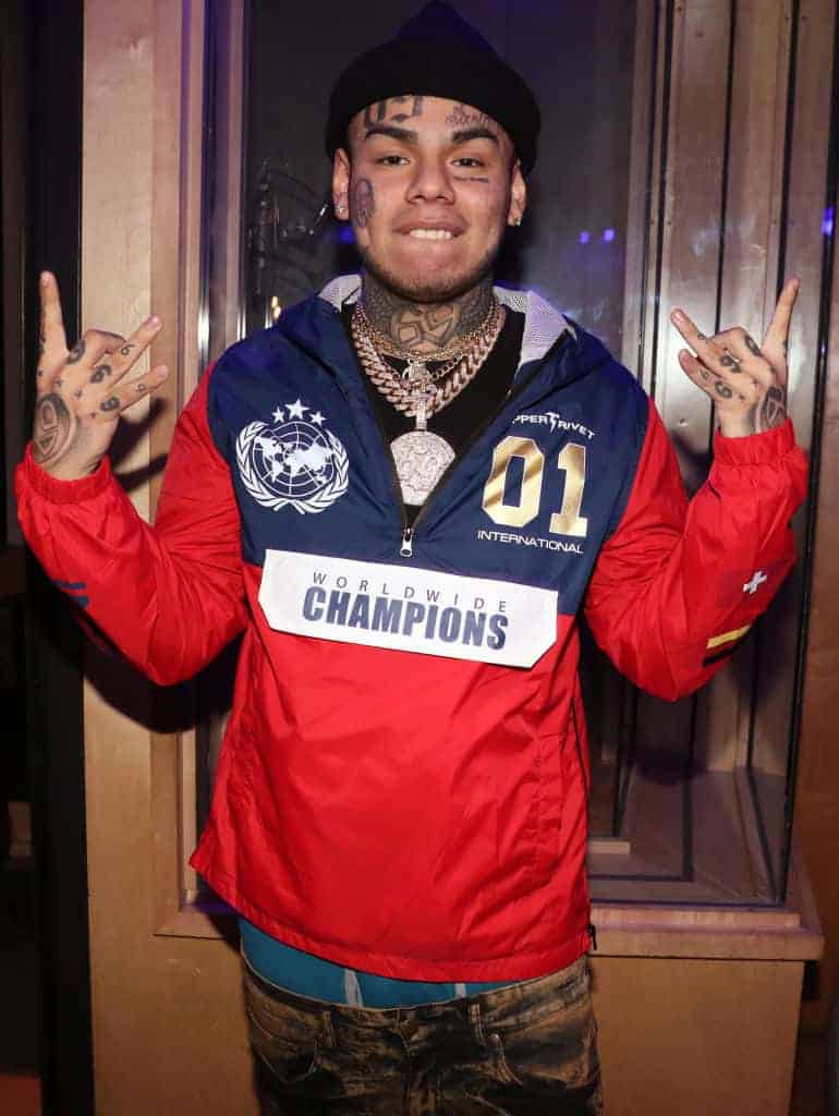 Tekashi 6ix9ine attends Studio Session With Pasha PG February 2018