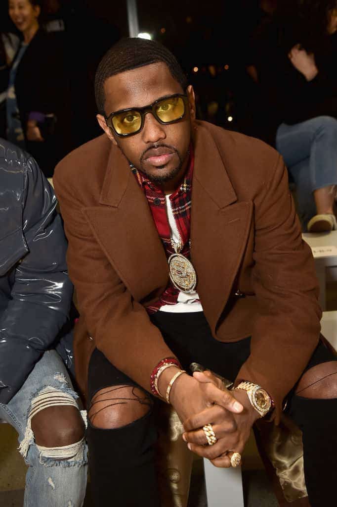 Fabolous attends Matthew Adams Dolan - Front Row - February 2018 - New York Fashion Week Presented By Made