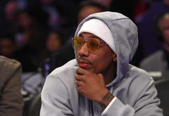 Nick Cannon attends the 2018 Taco Bell Skills Challenge at Staples Center on February 17