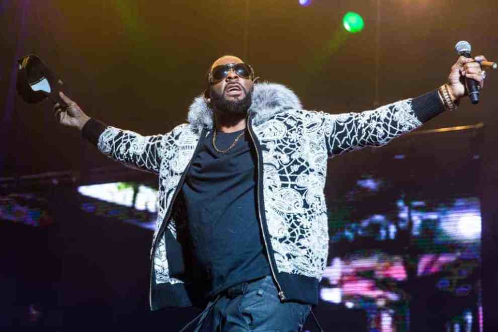 R. Kelly performing
