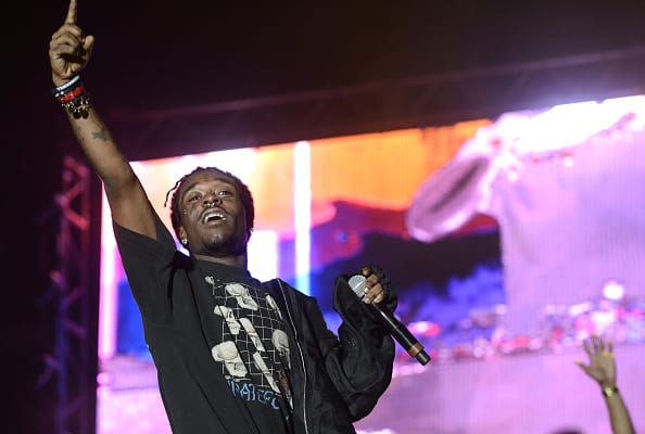 Lil Uzi Vert performs during In Bloom Festival at Eleanor Tinsley Park on March 24