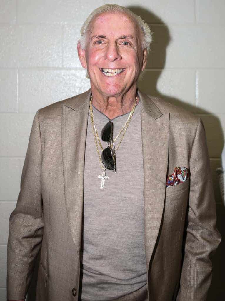 Ric Flair attends  Huncho Day on The NAWF