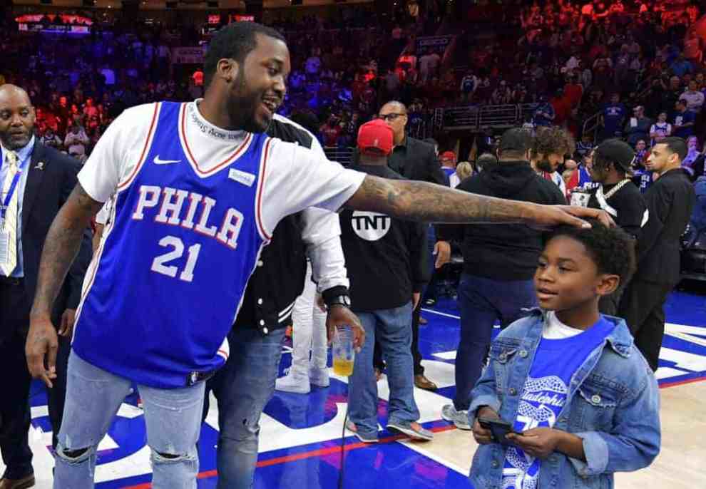 Meek Mill & His Son