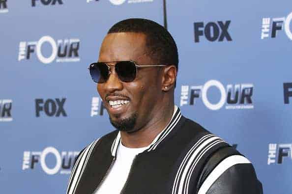 Sean Combs attends the Los Angeles premiere of Fox's "The Four: Battle For Stardom" Season 2 held at CBS Studios - Radford on Ma