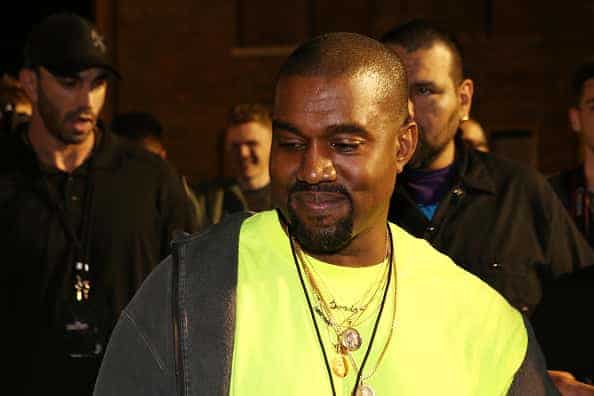 Kanye West attends the Nas "Nasir" Album Listening Session on June 14