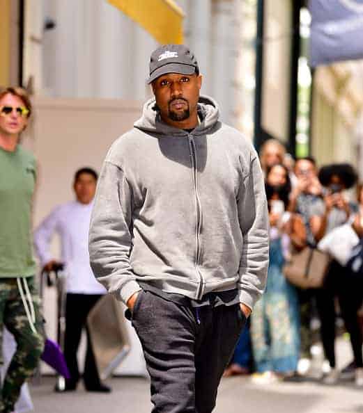 Kanye West spotted.