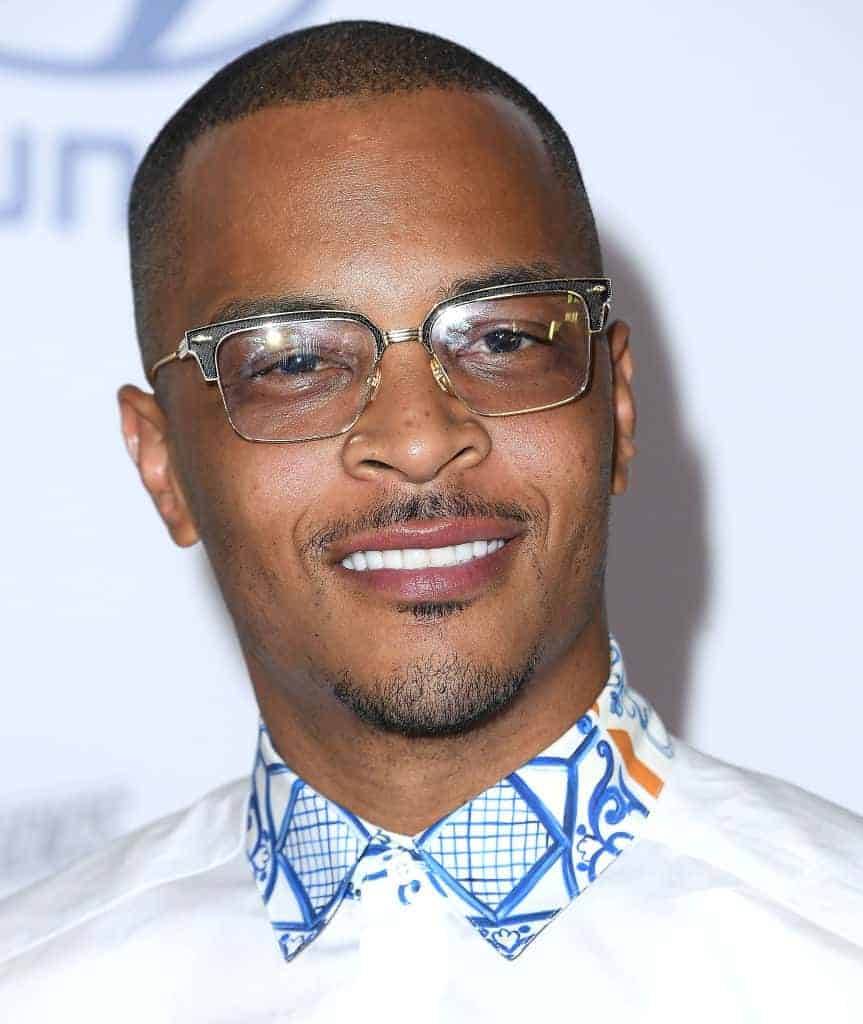 T.I. arrives to the BET Hip Hop Awards at the Fillmore Miami Beach on October 6