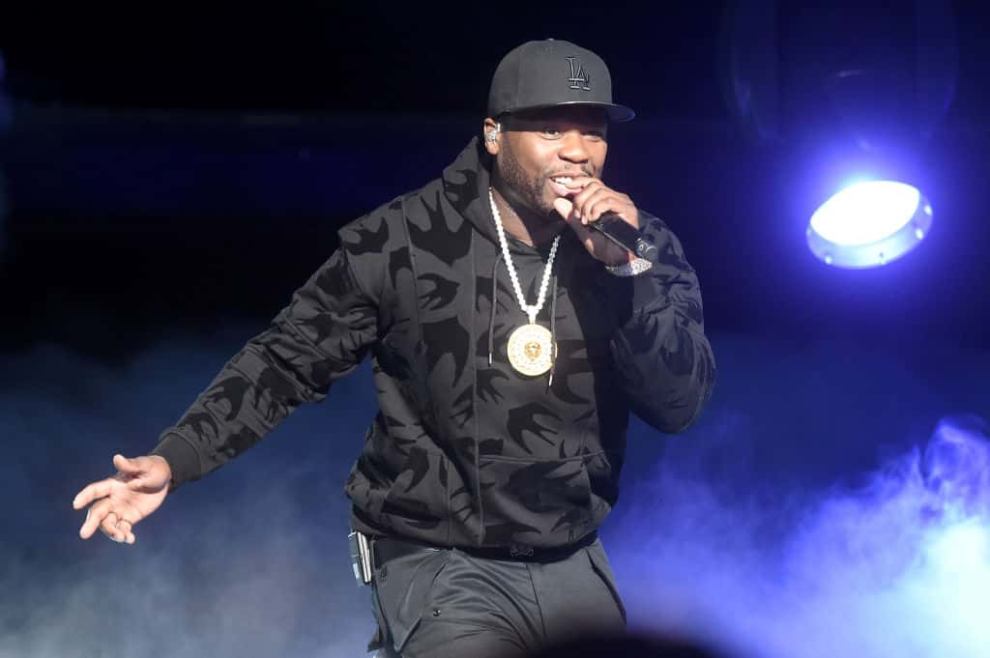 Curtis '50 cent' Jackson performs onstage during the Starz 'Power' The Fifth Season NYC Red Carpet Premiere Event & After Party