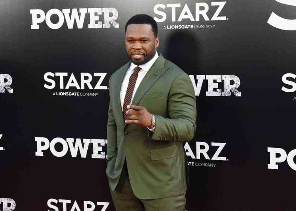 50 Cent at STARZ Power premiere