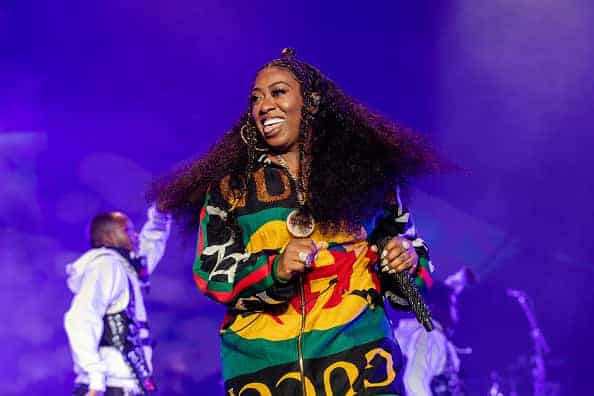 Missy Elliot performs during the 2018 Essence Festival at the Mercedes-Benz Superdome on July 7