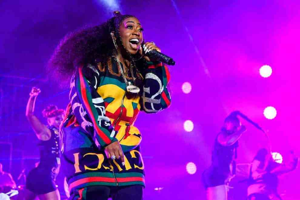 Missy Elliott performing