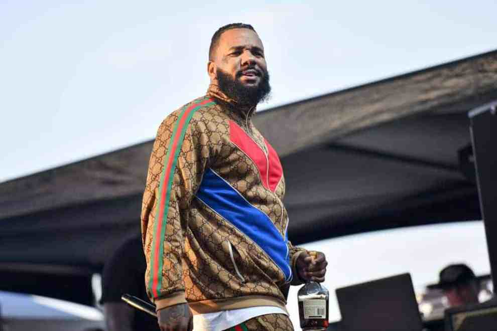 The Game performs onstage during the Summertime in the LBC music festival on July 7