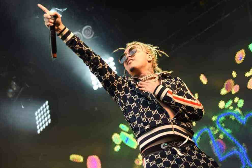 Lil Pump headlines the Pepsi Max stage on Day 3 of Wireless Festival 2018 at Finsbury Park on July 8
