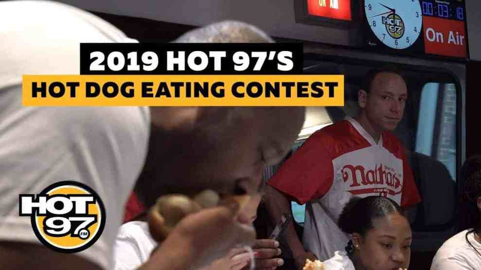 Hot 97 Hot Dog Eating Contest