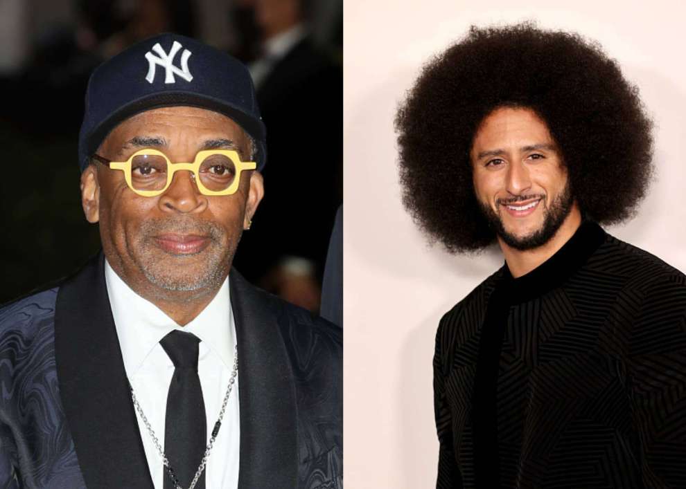 Colin Kaepernick arrives at the Los Angeles premiere of Netflix's "Colin In Black And White" at Academy Museum of Motion Pictures|