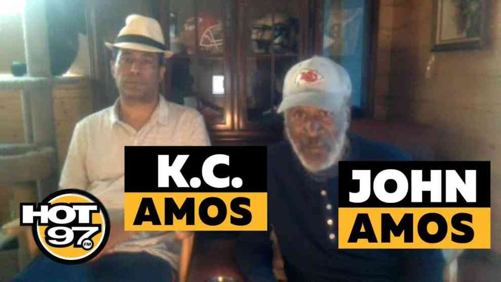 John & K.C. Amos On Ebro in the Morning
