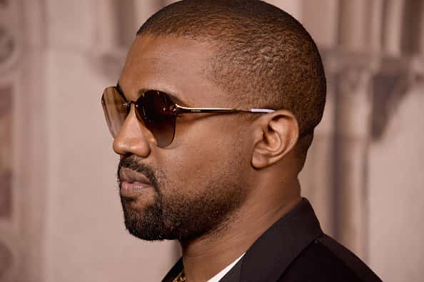 Kanye West at New York Fashion Week