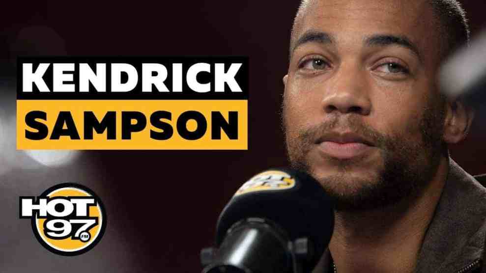 Kendrick Sampson on Hot 97