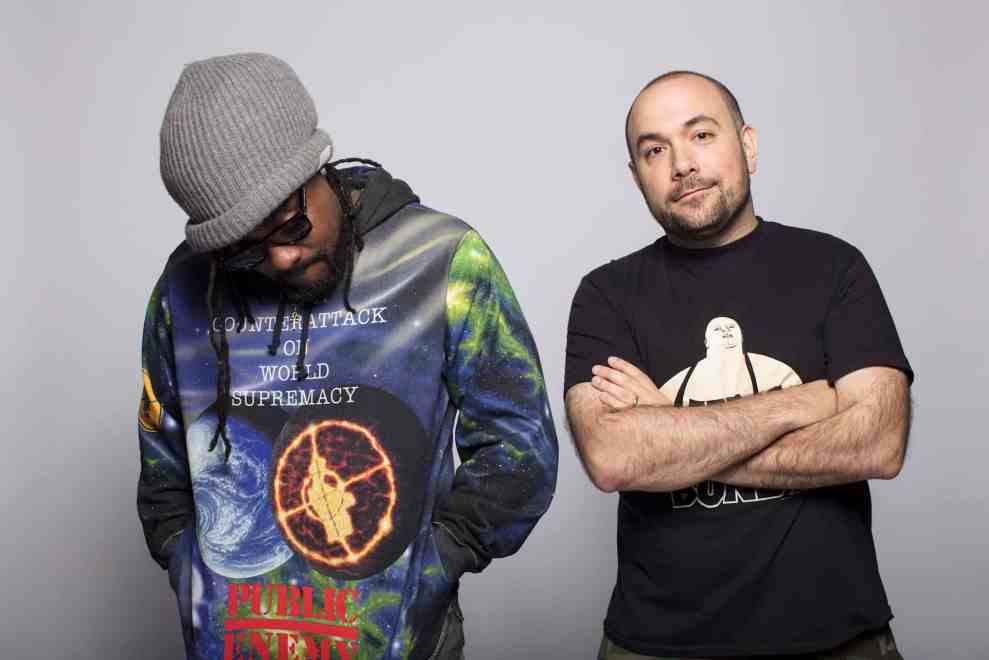 Wale with Peter Rosenberg Hot 97 Ebro in the Morning