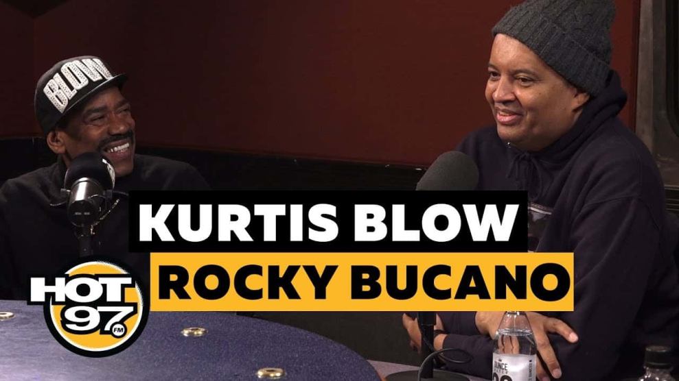 Kurtis Blow x Rocky Bucano oh Hot 97 Ebro in the Morning