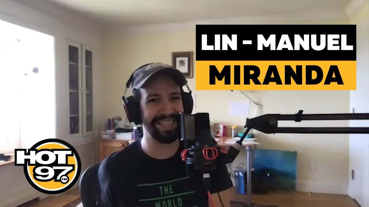 LinManuel Miranda On 'Hamilton' Backlash, Walter Mercado, Throwing Up The ROC & Busta Rhymes