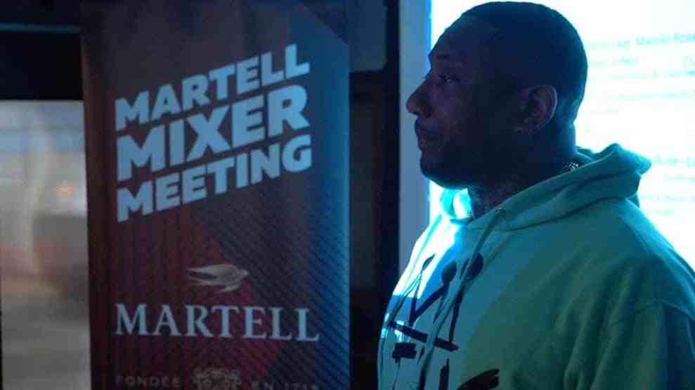 Maino At Martell Mixer Meeting