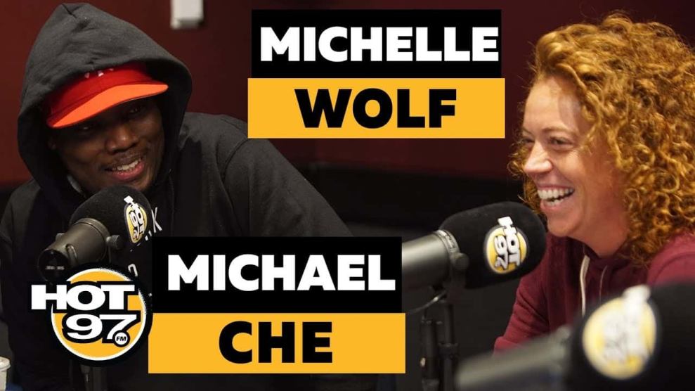 Michael Che + Michelle Wolf