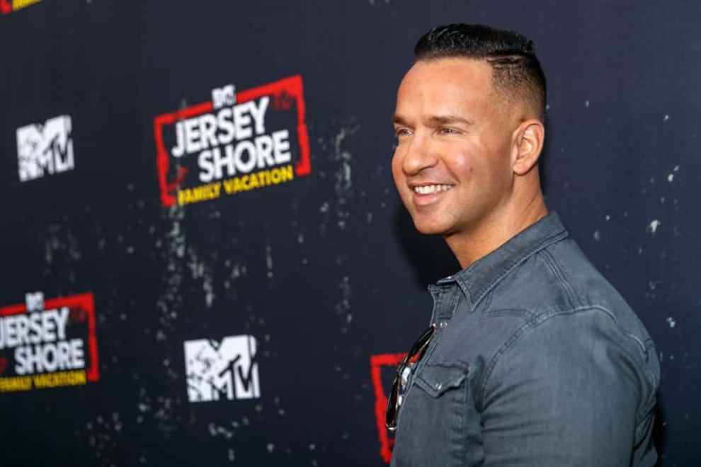 Mike Sorrentino arrives at the 'Jersey Shore Family Vacation' Premiere Party at Hyde Sunset Kitchen