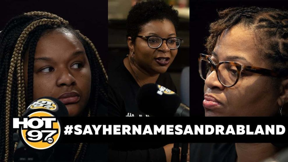 Hot 97 Sandra Bland #Sayhernamesandrabland