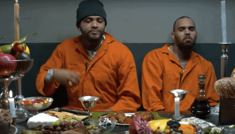 Joyner Lucas & Chris Brown - I Don't Die (video still)